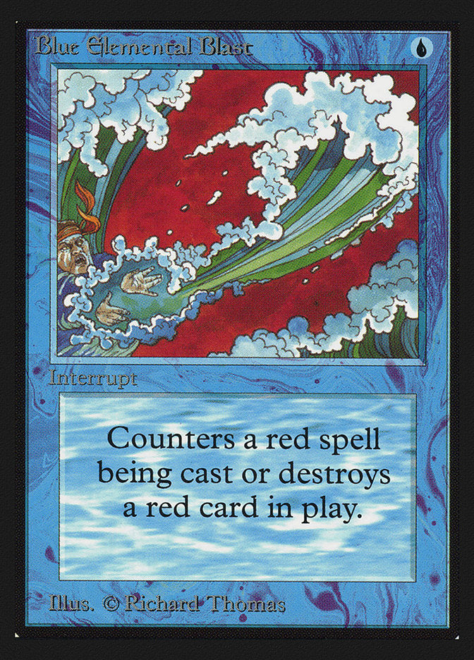Blue Elemental Blast [Collectors' Edition] | Black Swamp Games