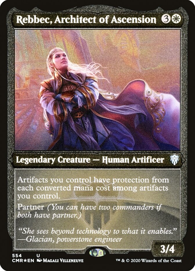 Rebbec, Architect of Ascension (Etched) [Commander Legends] | Black Swamp Games