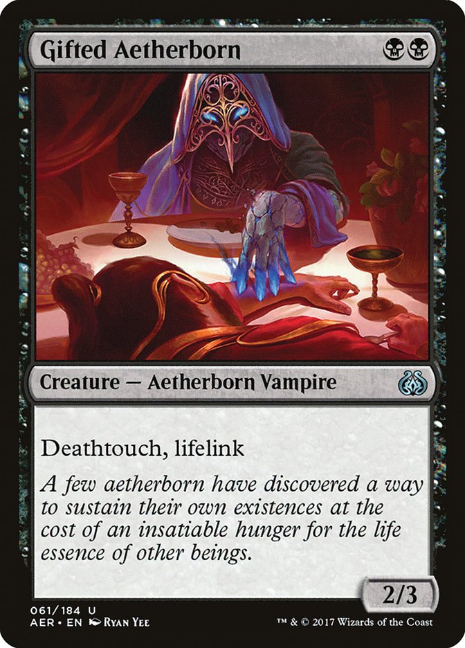 Gifted Aetherborn [Aether Revolt] | Black Swamp Games