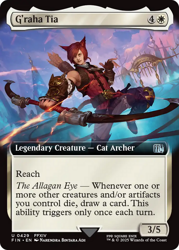 G'raha Tia (Extended Art) [FINAL FANTASY] | Black Swamp Games