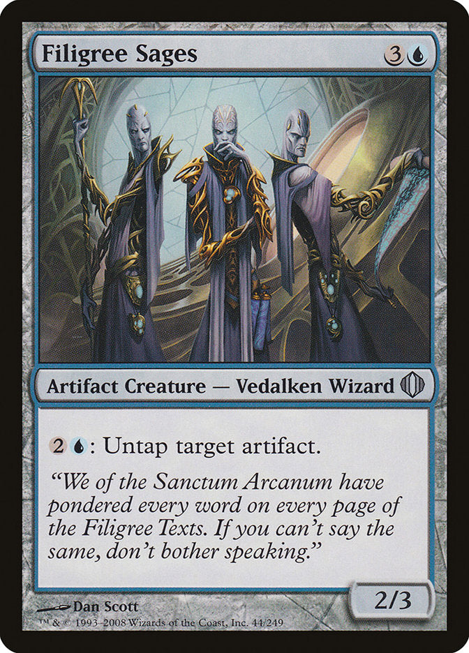 Filigree Sages [Shards of Alara] | Black Swamp Games