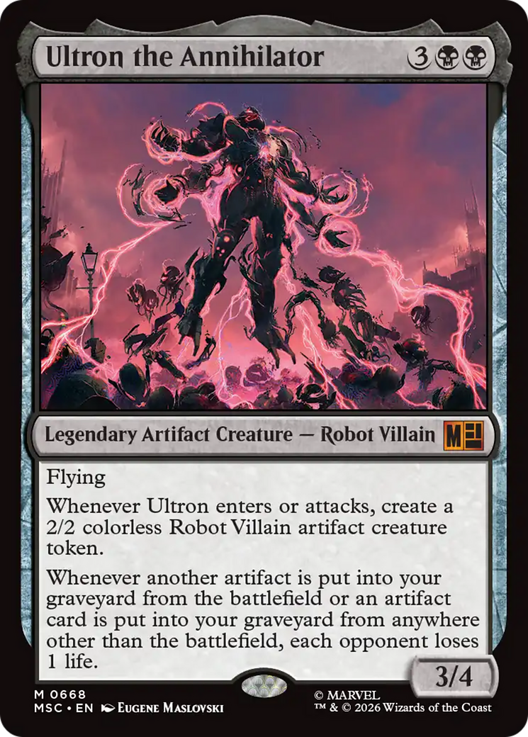 Ultron the Annihilator [Marvel Super Heroes Commander] | Black Swamp Games