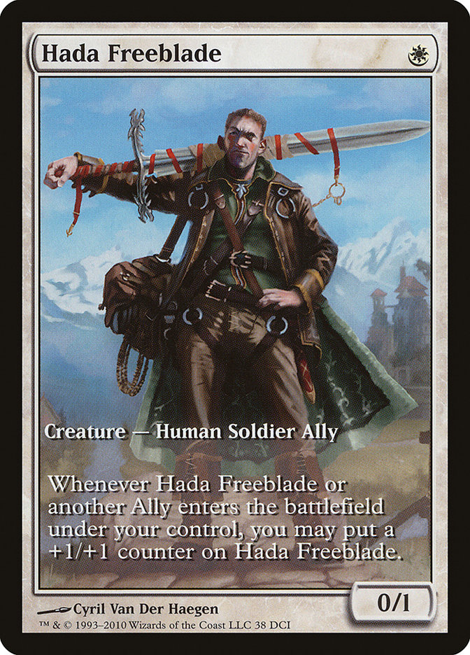 Hada Freeblade (Extended Art) [Worldwake Promos] | Black Swamp Games