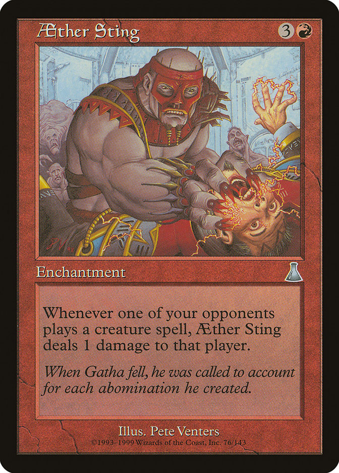 Aether Sting [Urza's Destiny] | Black Swamp Games