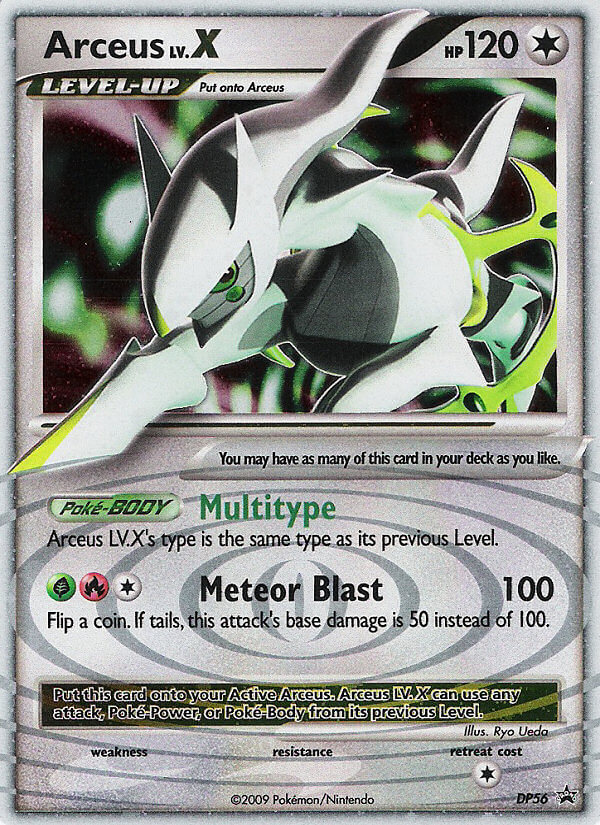 Arceus LV.X (DP56) [Diamond & Pearl: Black Star Promos] | Black Swamp Games