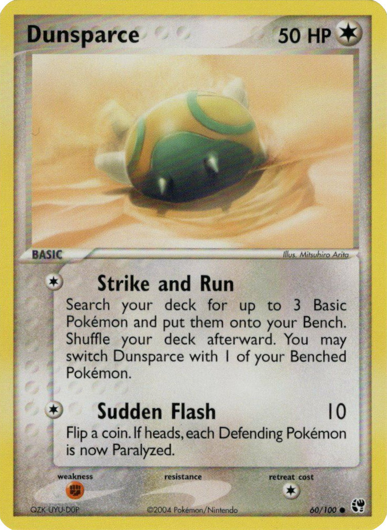 Dunsparce (60/100) [EX: Battle Stadium] | Black Swamp Games