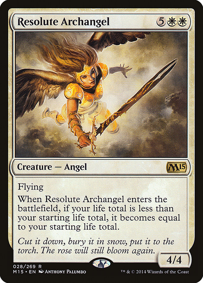 Resolute Archangel [Magic 2015] | Black Swamp Games