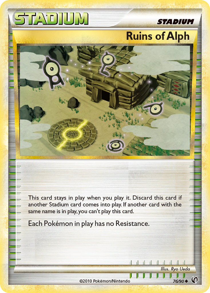 Ruins of Alph (76/90) [HeartGold & SoulSilver: Undaunted] | Black Swamp Games