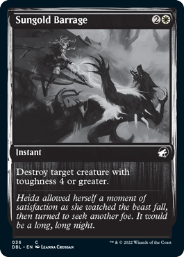 Sungold Barrage [Innistrad: Double Feature] | Black Swamp Games