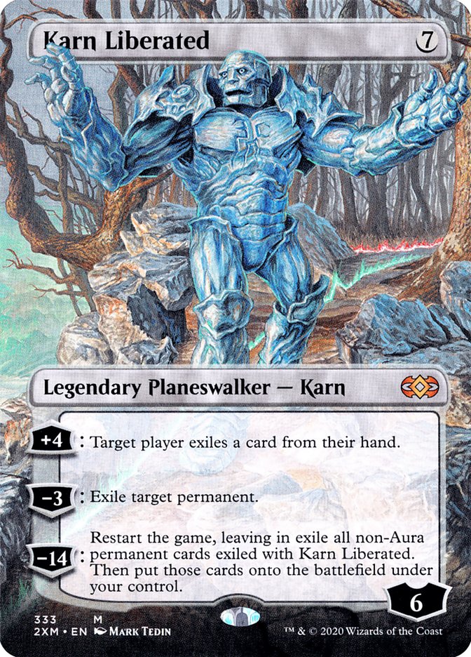 Karn Liberated (Toppers) [Double Masters] | Black Swamp Games