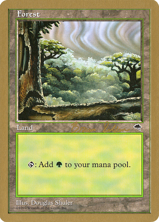 Forest (bs349) (Brian Selden) [World Championship Decks 1998] | Black Swamp Games