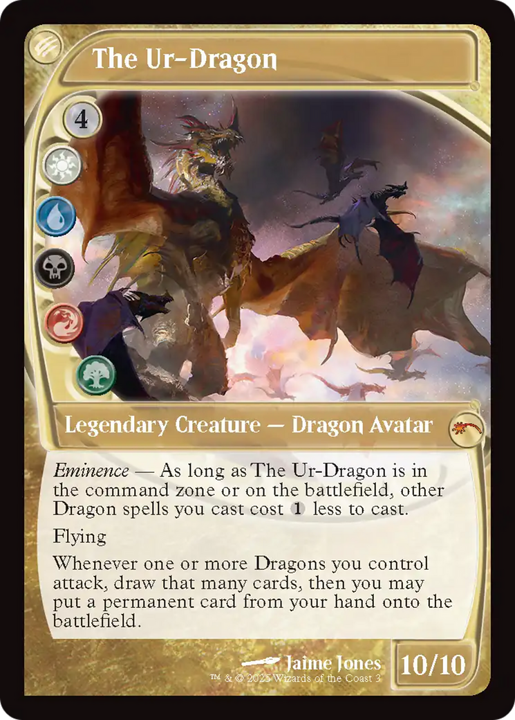 The Ur-Dragon (Retro Frame) [Secret Lair Drop Series] | Black Swamp Games