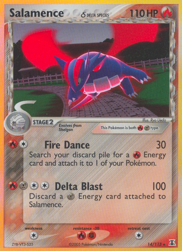 Salamence (14/113) (Delta Species) [EX: Delta Species] | Black Swamp Games