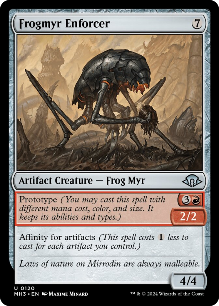 Frogmyr Enforcer [Modern Horizons 3] | Black Swamp Games