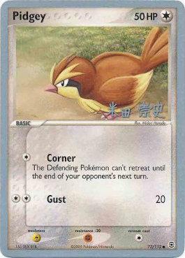 Pidgey (73/112) (Dark Tyranitar Deck - Takashi Yoneda) [World Championships 2005] | Black Swamp Games