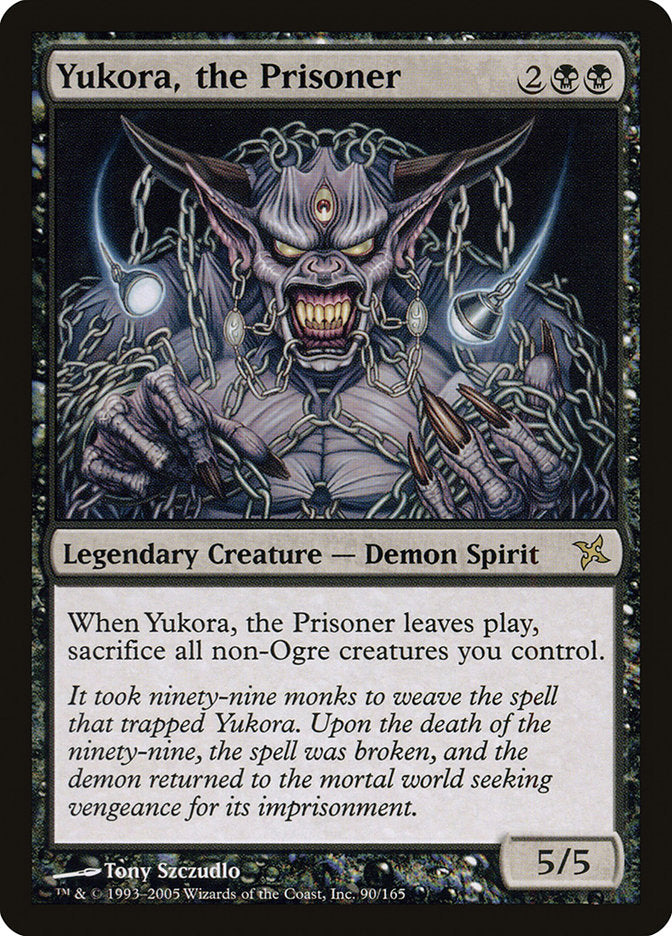 Yukora, the Prisoner [Betrayers of Kamigawa] | Black Swamp Games