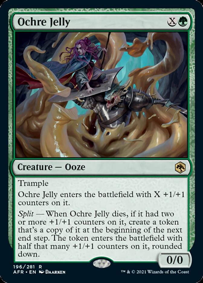 Ochre Jelly [Dungeons & Dragons: Adventures in the Forgotten Realms] | Black Swamp Games