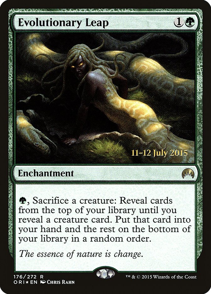 Evolutionary Leap [Magic Origins Prerelease Promos] | Black Swamp Games