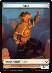 Ally (0006) // Soldier (0002) Double-Sided Token [Avatar: The Last Airbender Tokens] | Black Swamp Games