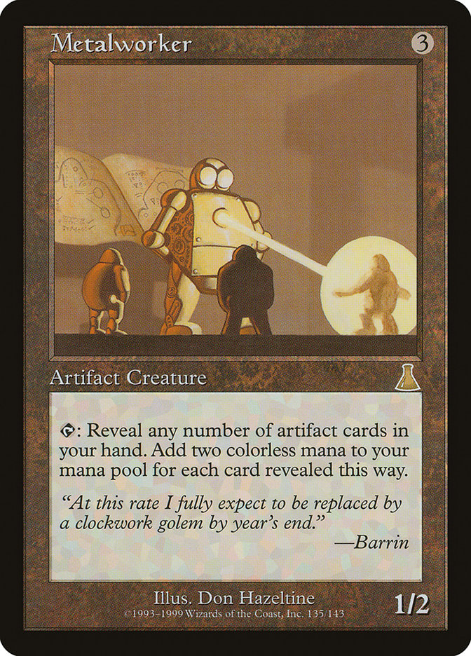 Metalworker [Urza's Destiny] | Black Swamp Games