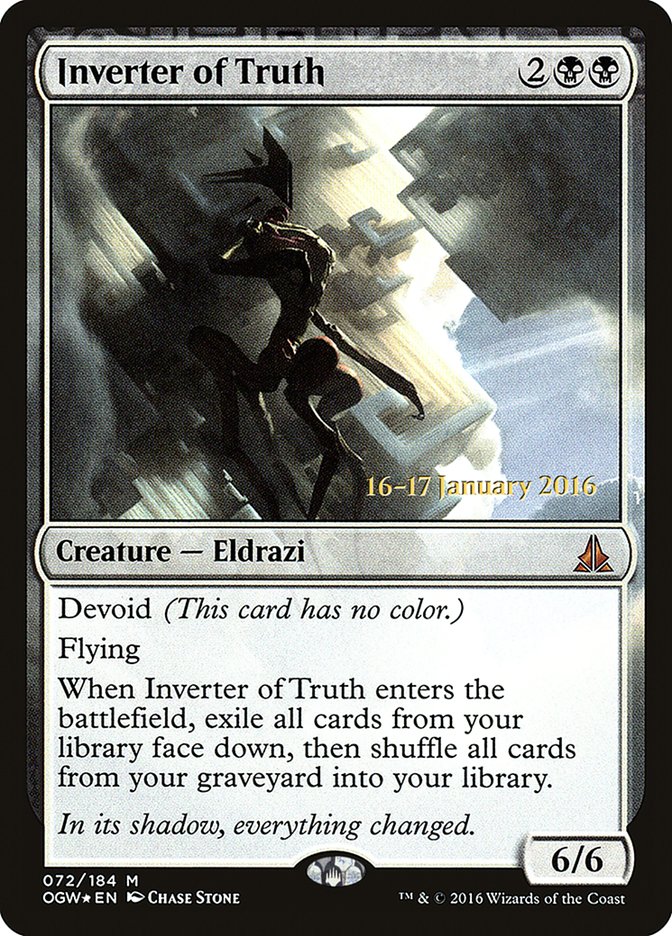 Inverter of Truth [Oath of the Gatewatch Prerelease Promos] | Black Swamp Games