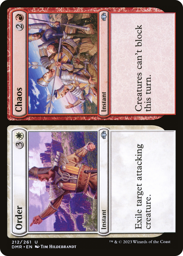 Order // Chaos [Dominaria Remastered] | Black Swamp Games