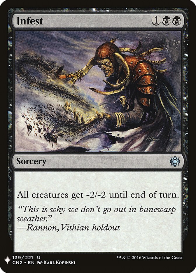 Infest [Mystery Booster] | Black Swamp Games