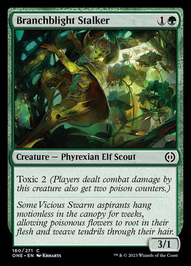Branchblight Stalker [Phyrexia: All Will Be One] | Black Swamp Games