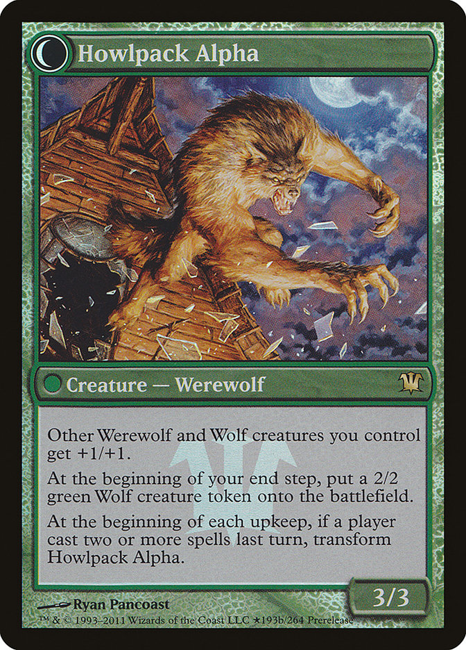 Mayor of Avabruck // Howlpack Alpha [Innistrad Prerelease Promos] | Black Swamp Games