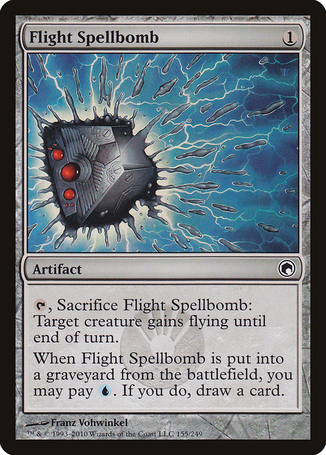 Flight Spellbomb [Scars of Mirrodin] | Black Swamp Games