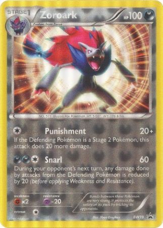 Zoroark (BW19) (Jumbo Card) [Black & White: Black Star Promos] | Black Swamp Games