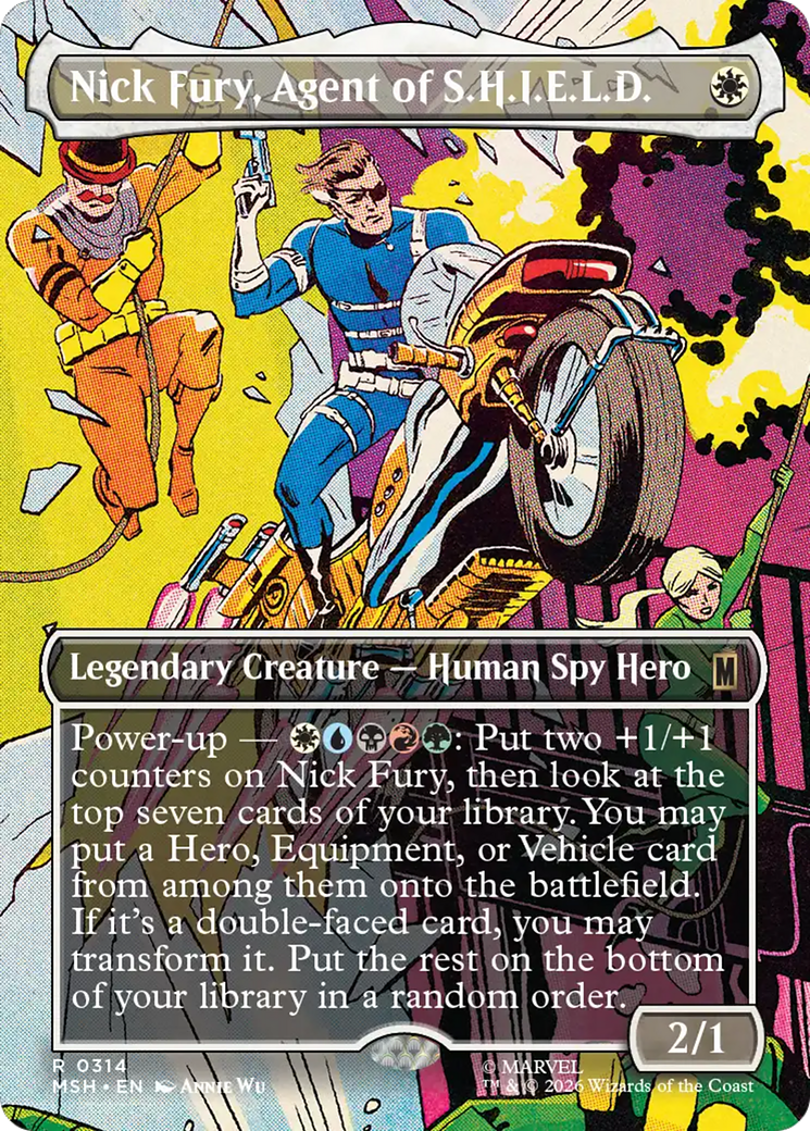 Nick Fury, Agent of S.H.I.E.L.D. (Borderless) [Marvel Super Heroes] | Black Swamp Games