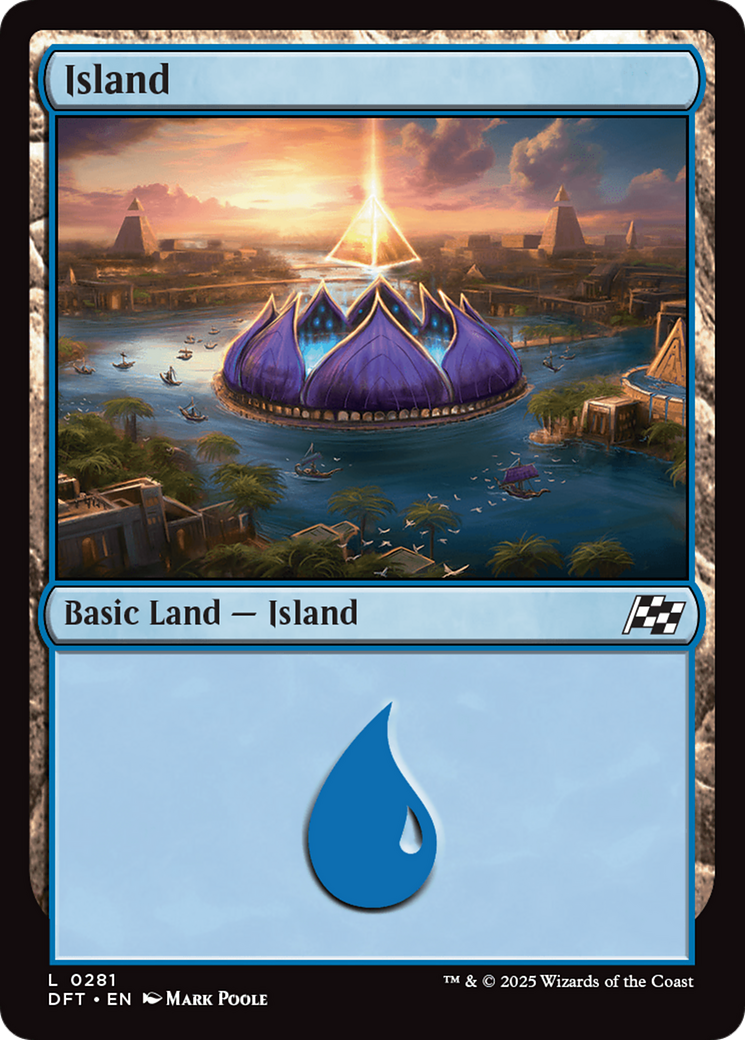Island (0281) [Aetherdrift] | Black Swamp Games