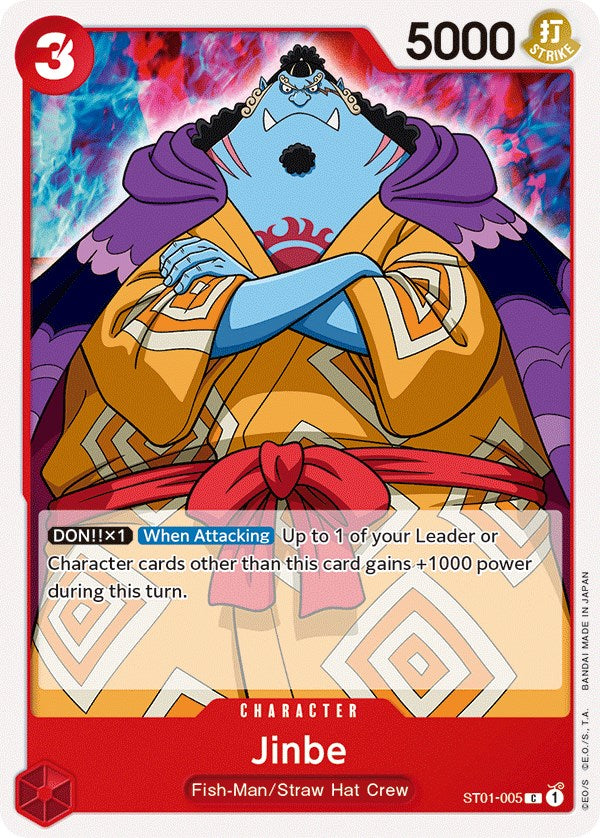 Jinbe [Starter Deck: Straw Hat Crew] | Black Swamp Games