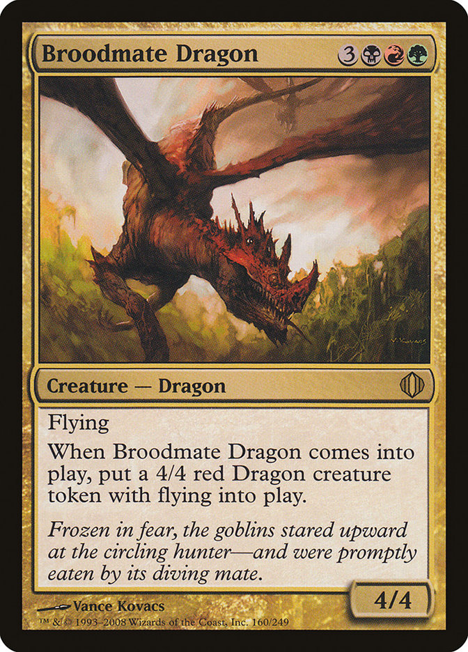 Broodmate Dragon [Shards of Alara] | Black Swamp Games
