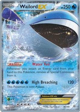 Wailord EX (38/160) (HonorStoise - Jacob Van Wagner) [World Championships 2015] | Black Swamp Games