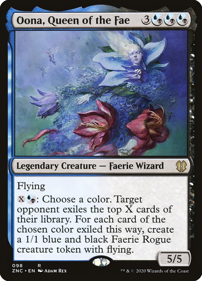 Oona, Queen of the Fae [Zendikar Rising Commander] | Black Swamp Games