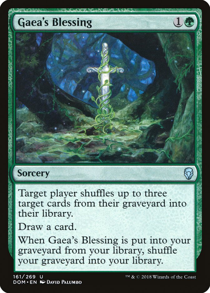 Gaea's Blessing [Dominaria] | Black Swamp Games
