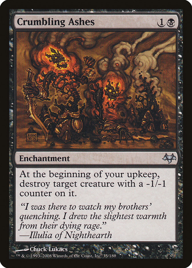 Crumbling Ashes [Eventide] | Black Swamp Games