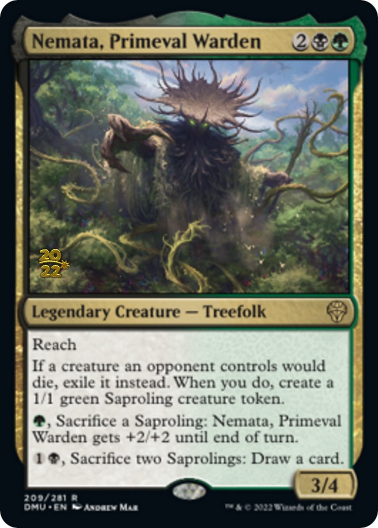 Nemata, Primeval Warden [Dominaria United Prerelease Promos] | Black Swamp Games
