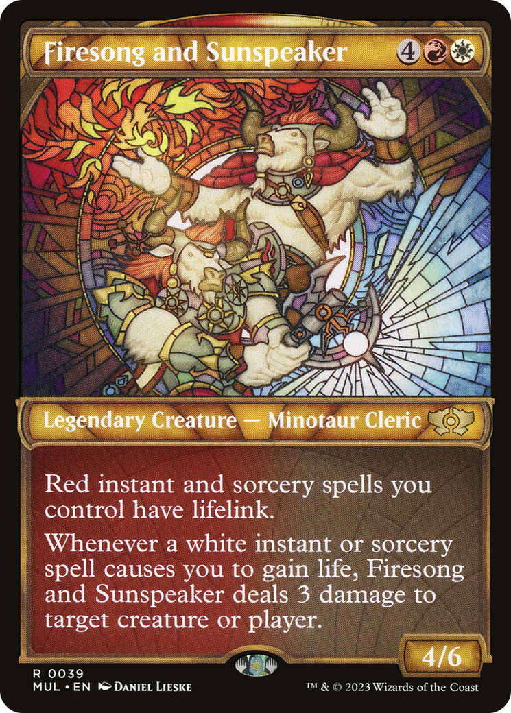 Firesong and Sunspeaker [Multiverse Legends] | Black Swamp Games