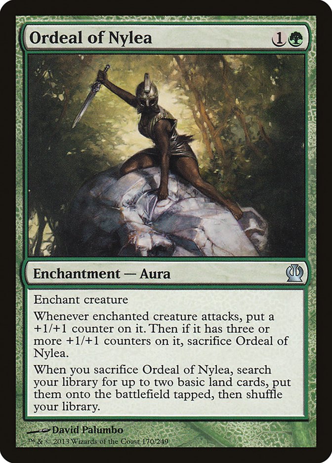 Ordeal of Nylea [Theros] | Black Swamp Games