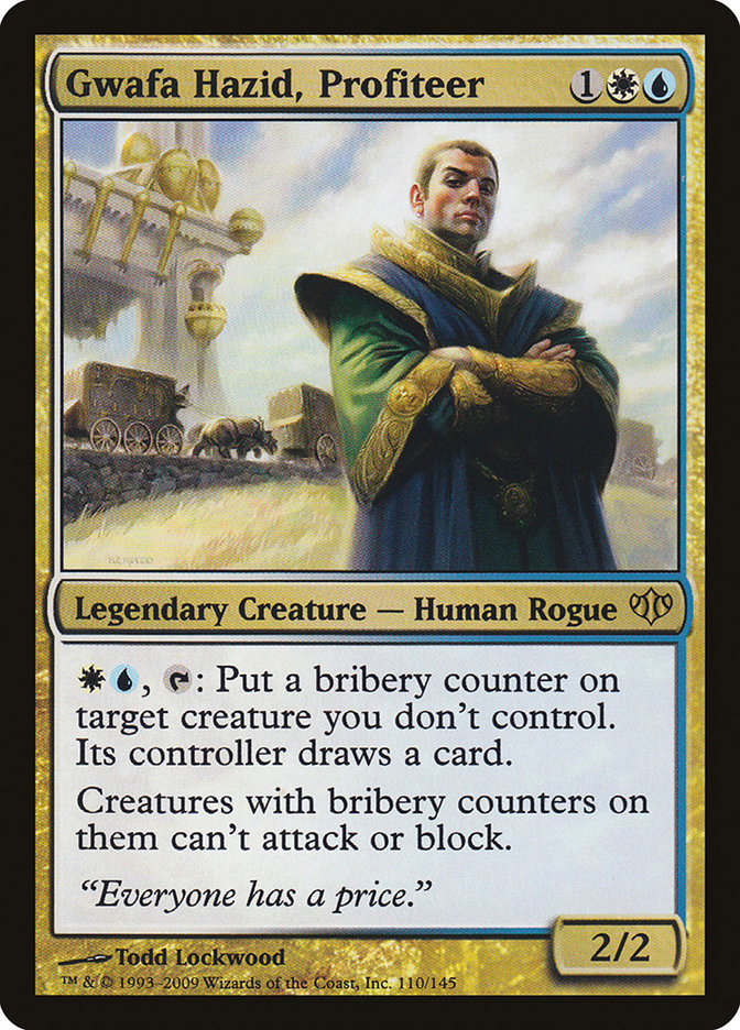 Gwafa Hazid, Profiteer [Conflux] | Black Swamp Games