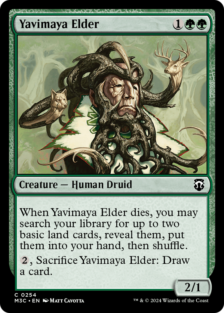 Yavimaya Elder [Modern Horizons 3 Commander] | Black Swamp Games