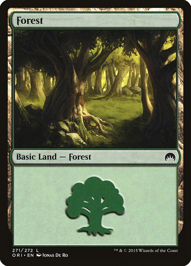 Forest (271) [Magic Origins] | Black Swamp Games