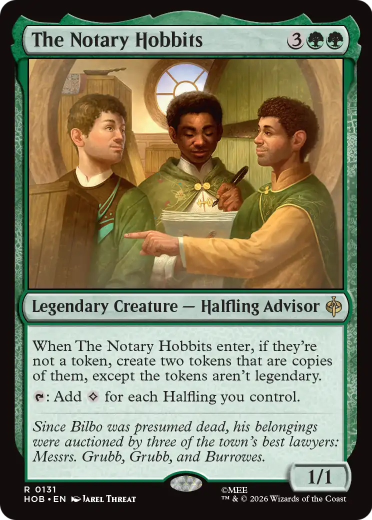 The Notary Hobbits [The Hobbit] | Black Swamp Games