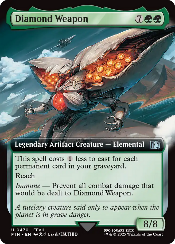 Diamond Weapon (Extended Art) [FINAL FANTASY] | Black Swamp Games