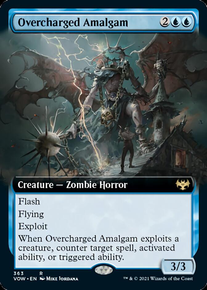 Overcharged Amalgam (Extended Art) [Innistrad: Crimson Vow] | Black Swamp Games