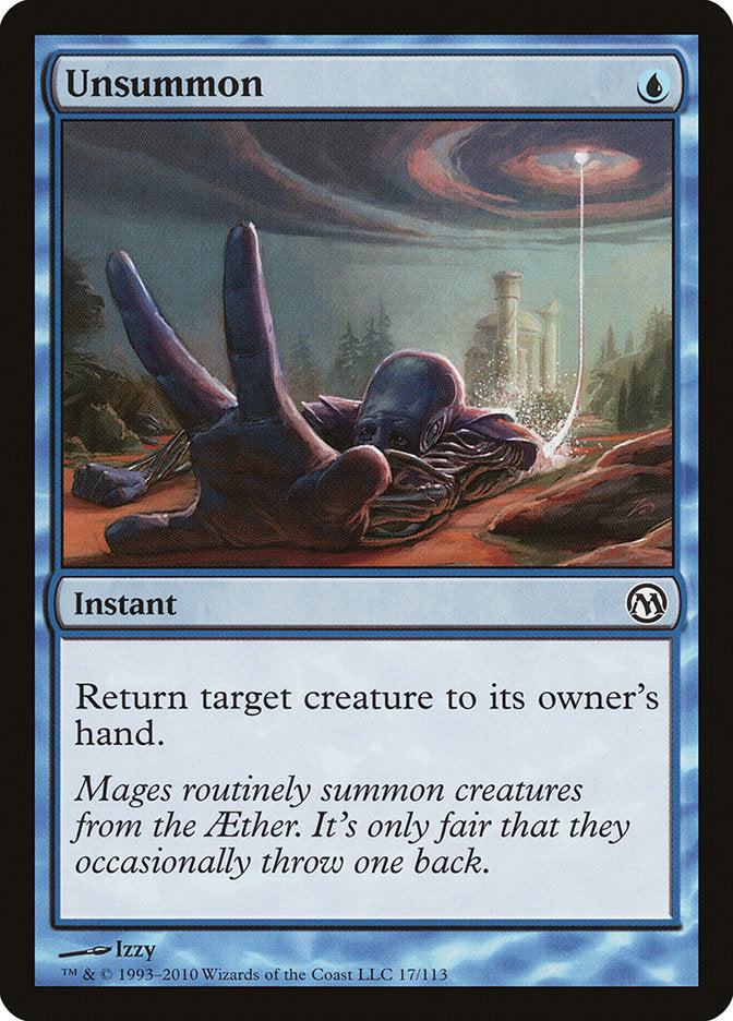 Unsummon [Duels of the Planeswalkers] | Black Swamp Games