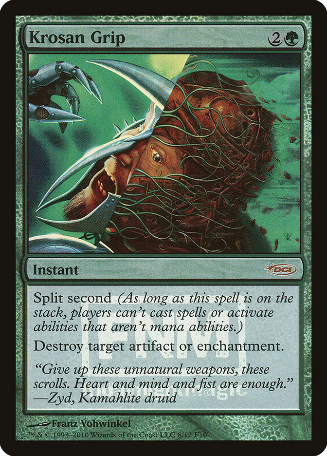Krosan Grip [Friday Night Magic 2010] | Black Swamp Games